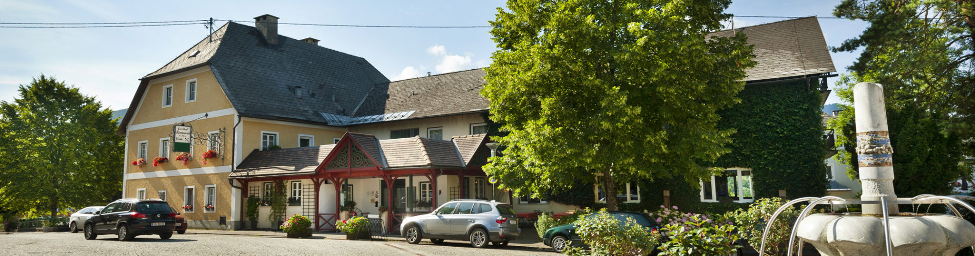 Der Gasthof Kirchenwirt Ahrer in Großraming