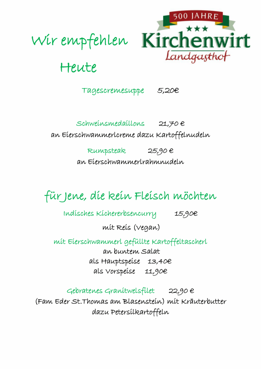 Empfehlungen der Woche