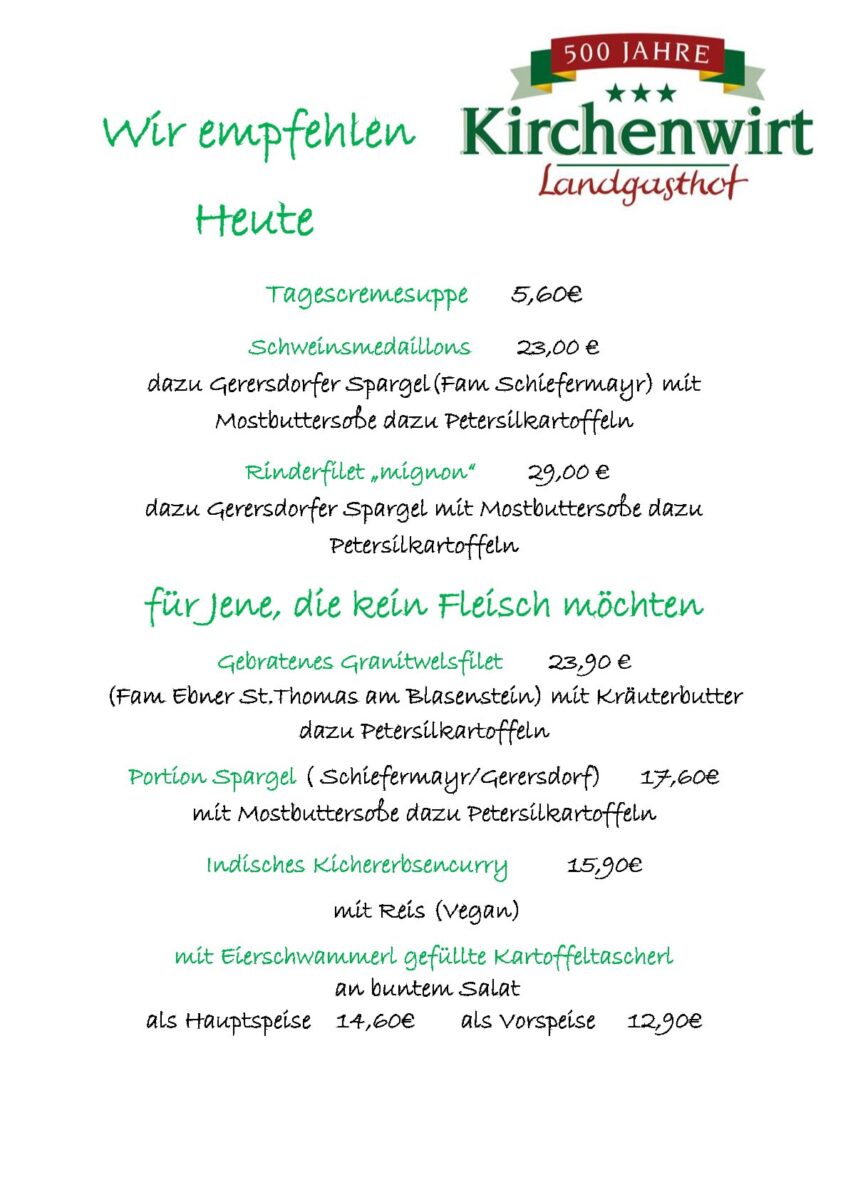Empfehlungen der Woche